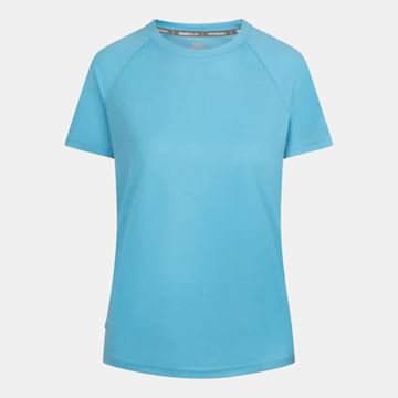 Picture of TRESPASS WOMENS DUOSKIN SPORTS TOP CLAUDETTE LIGHT BLUE